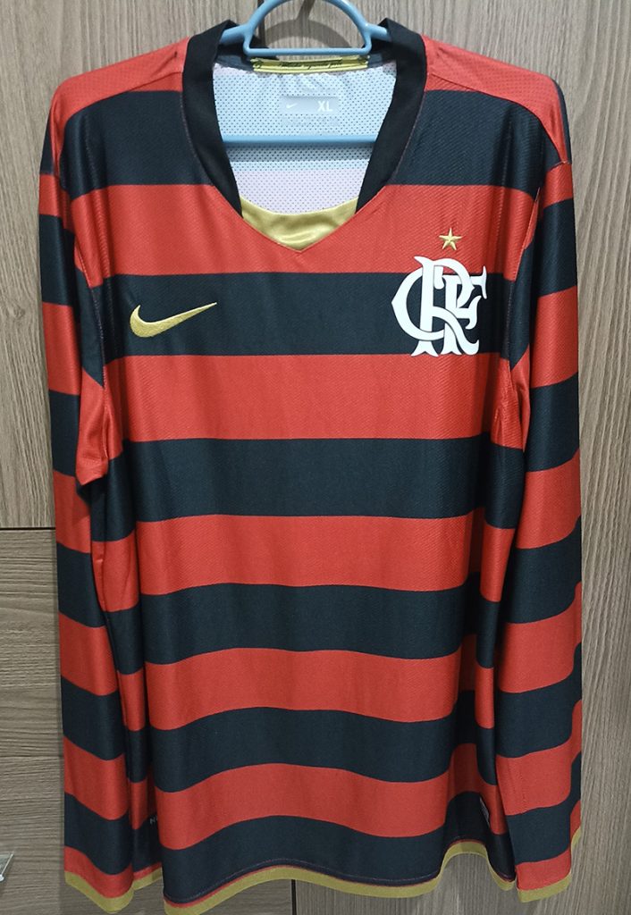 Camisa do Flamengo Nike manga longa 2009