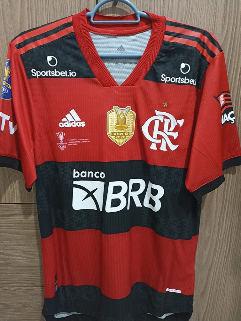 Camisa do Flamengo Supercopa do Brasil 2021 Nº9 Gabi