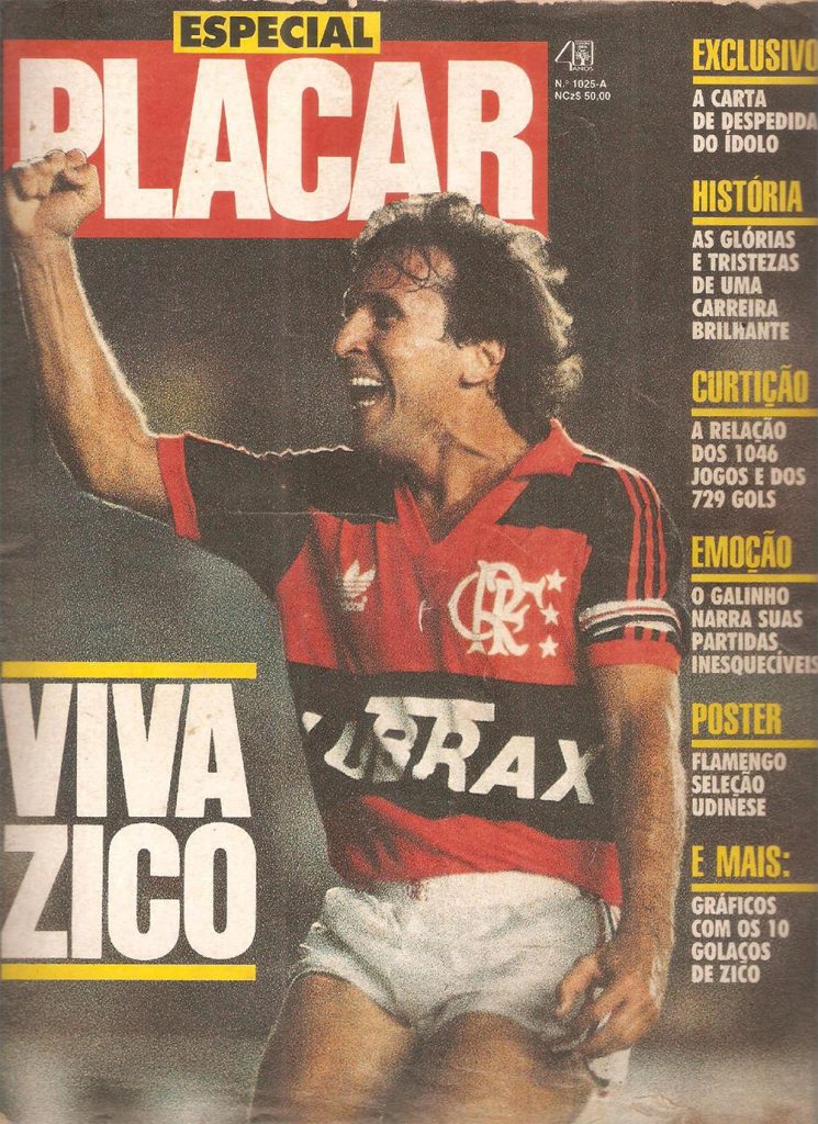 PDF Revista Placar Viva Zico 1990