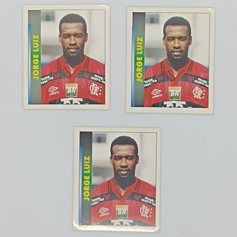 3 Figurinhas Campeonato Brasileiro 1996 – Jorge Luís