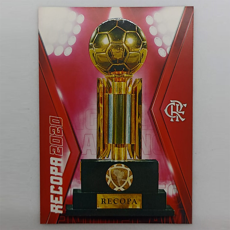 Card do Flamengo Panini – Troféu Campeão Recopa 2020