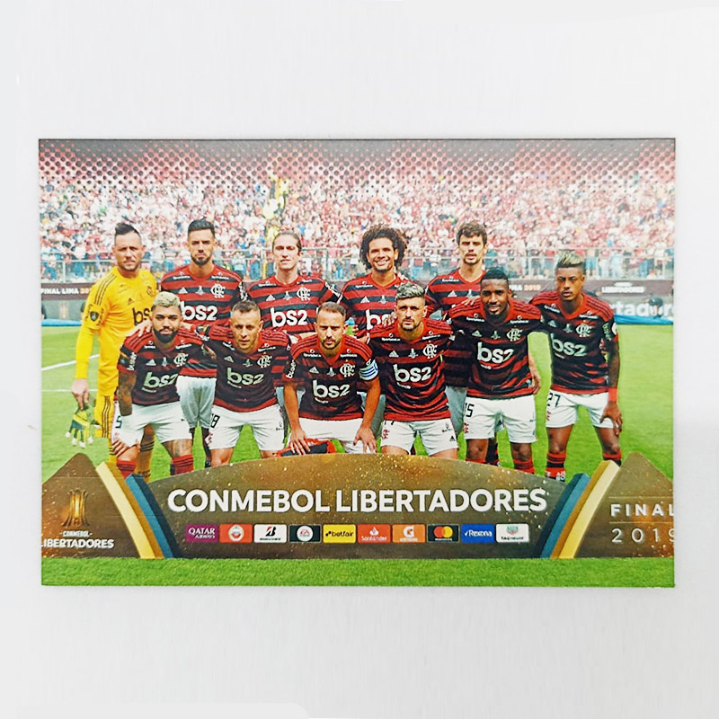 Card do Flamengo Panini – Time Bicampeão Libertadores 2019