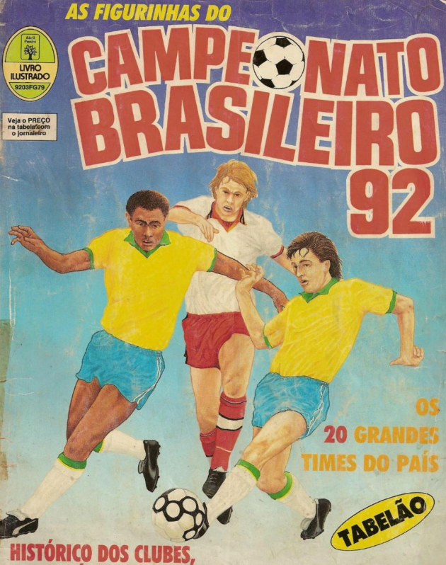 PDF Álbum Campeonato Brasileiro 1992 – Flamengo Pentacampeão