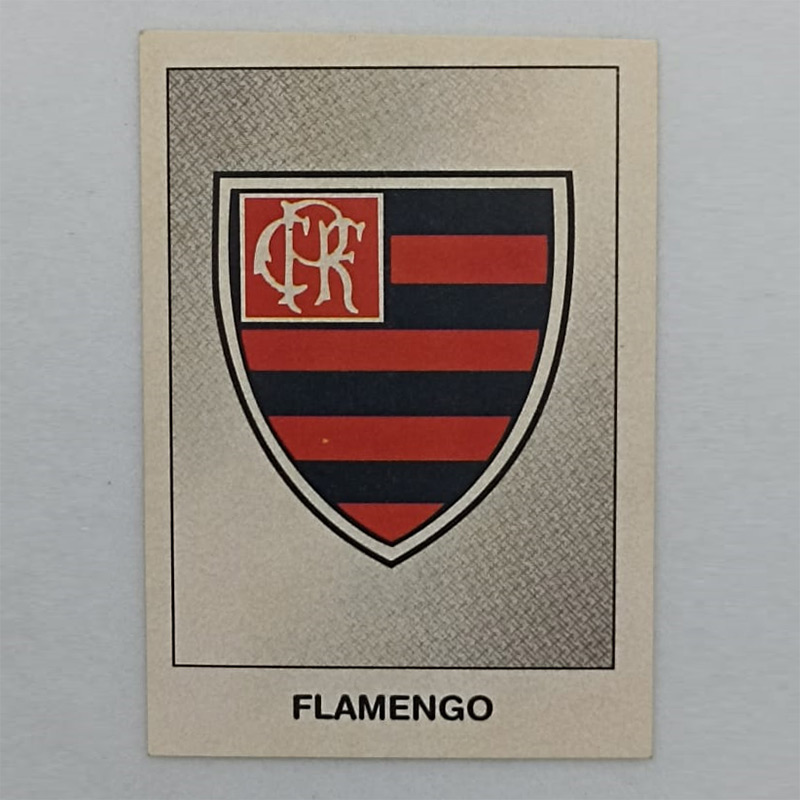 Figurinha Campeonato Brasileiro 1995 – Escudo do Flamengo