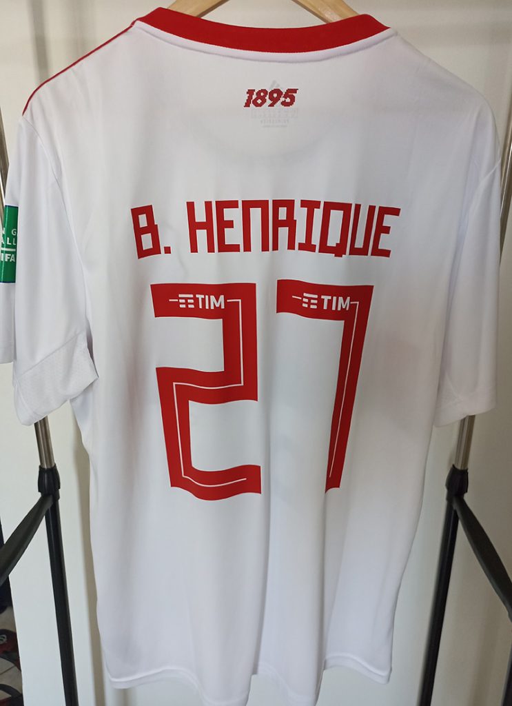 Camisa do Flamengo Mundial de Clubes 2019 Nº27 Bruno Henrique