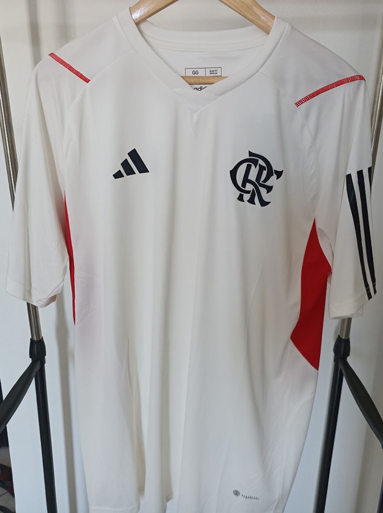 Camisa Flamengo Treino branca 2023 Tam GG