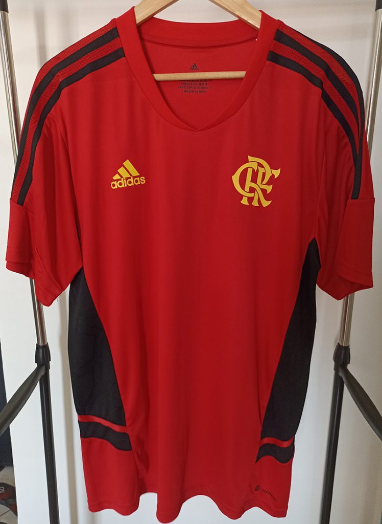 Camisa Flamengo Treino vermelha 2022 Tam GG