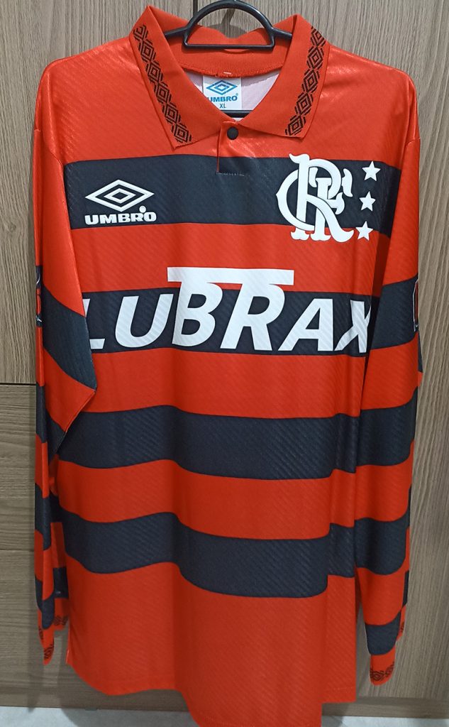 Camisa do Flamengo Umbro manga longa Nº3 1994