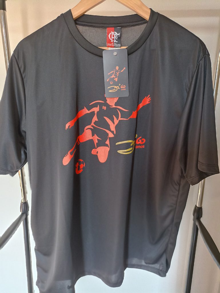 Camisa Flamengo Especial Zico 60 anos Tam G