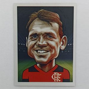 Figurinha álbum Orgulho de ser Rubro-Negro 2019 – Caricatura Petkovic